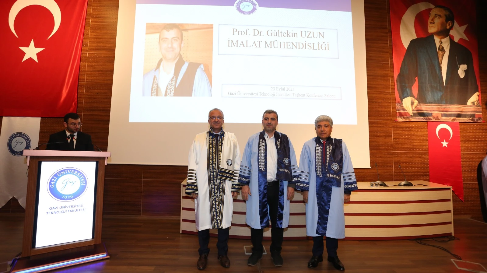 Gültekin UZUN Profesör Ünvanını Almıştır duyuru görseli